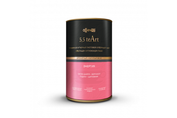 5,5 teArt «Энергия. Черный чай» 5,5 teArt «Энергия. Черный чай»